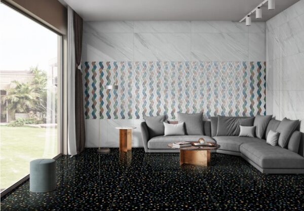 Brisbane Bianco, Brisbane Bianco Decor, Terrazzo Riflessi - Image 4