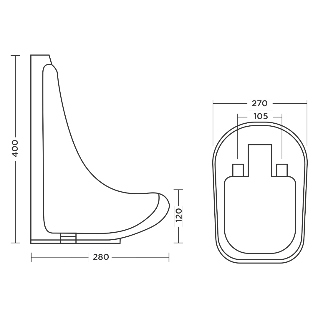 Urinal - Star - Image 3