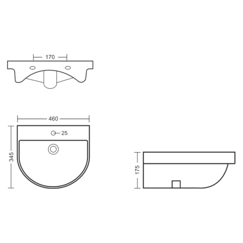 Jonca Wall Hung Basin – Jonca - Avalta Granito