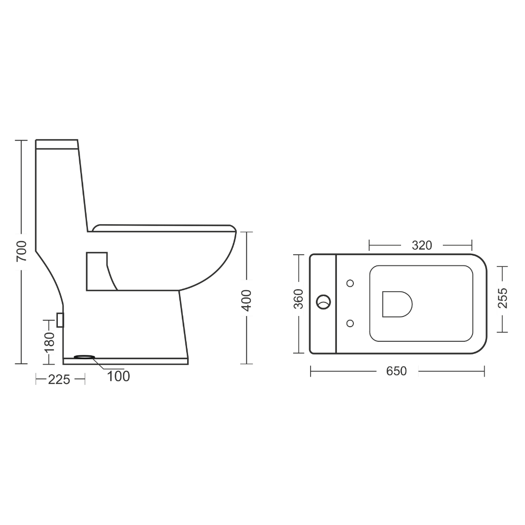 Floor Mounted Closet – Spykar - Image 2