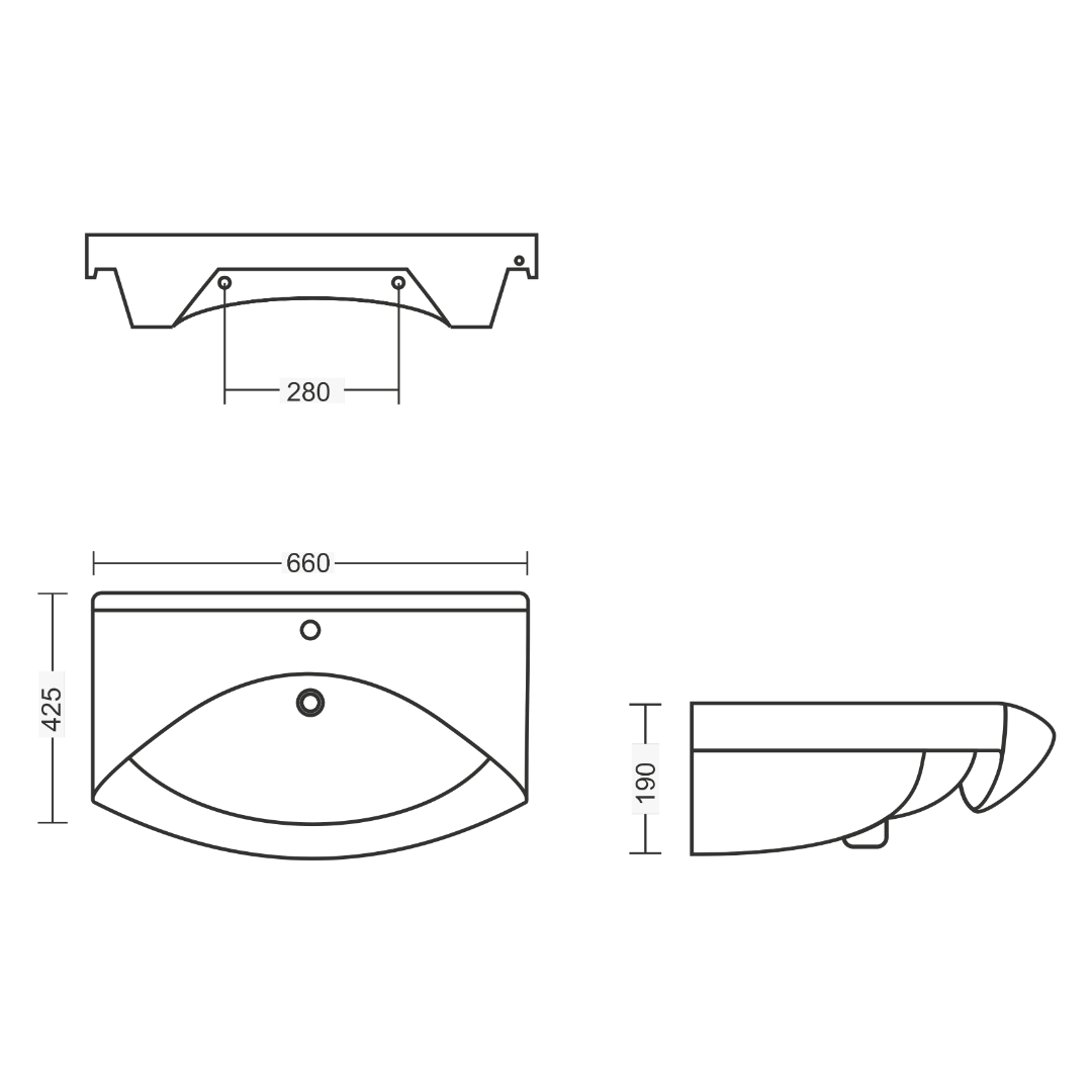 Wall Hung Basin – Venue - Image 2